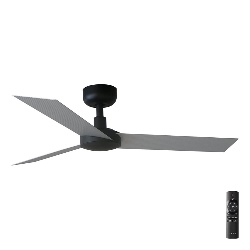 FARO 34287 - Stropni ventilator CRUISER XL črna pr. 160 cm + Daljinski upravljalnik