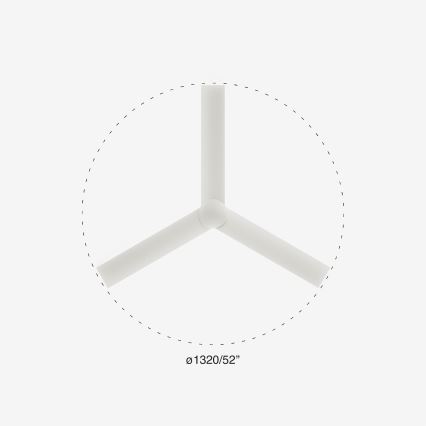 FARO 34290WP - Stropni ventilator CRUISER L bela pr. 132 cm SMART + Daljinski upravljalnik