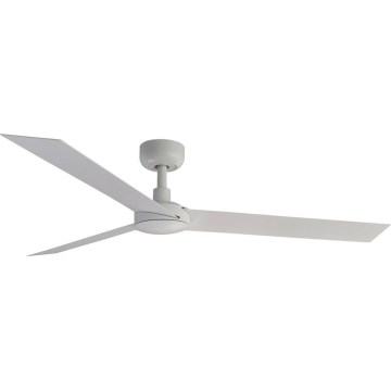 FARO 34290WT - Stropni ventilator CRUISER L bel Ø 132 cm Wi-Fi Tuya + daljinski upravljalnik