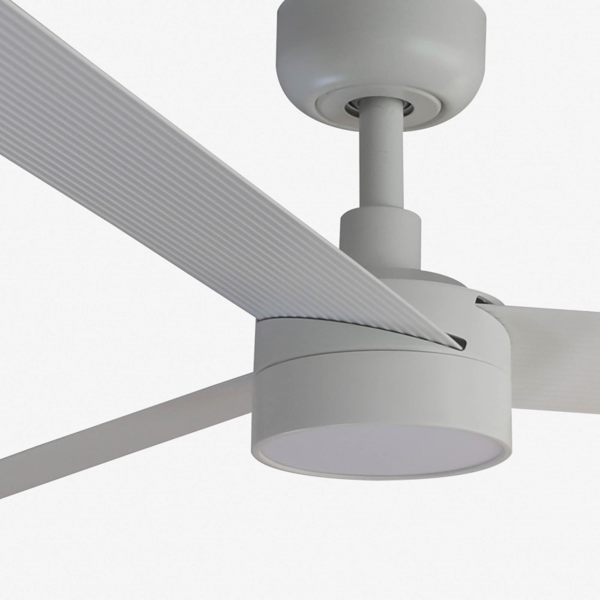 FARO 34290WT1S - CRUISER L, zatemnjevalni LED stropni ventilator LED/18W/230V, 2700/3000/4000K, premer 132 cm, bela, Wi‑Fi Tuya + daljinski upravljalnik