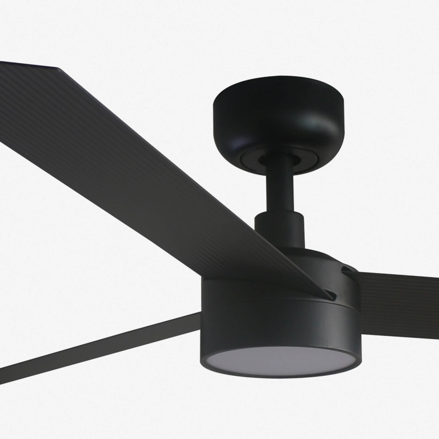 FARO 34291-1TW - LED Zatemnitveni stropni ventilator CRUISER LED/20W/230V 2700/4000/6500K pr. 132 cm črna + Daljinski upravljalnik