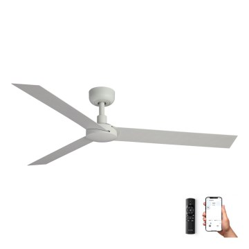 FARO 34292WP - Stropni ventilator CRUISER XL bela pr. 160 cm SMART + Daljinski upravljalnik