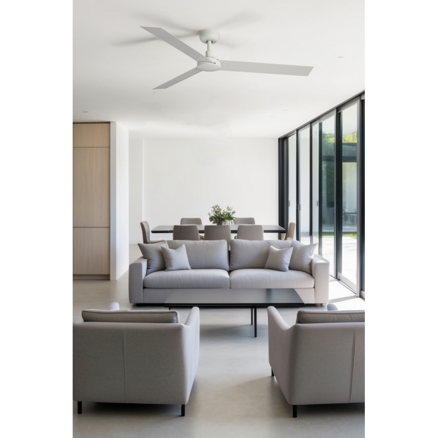 FARO 34292WP - Stropni ventilator CRUISER XL bela pr. 160 cm SMART + Daljinski upravljalnik