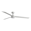 FARO 34292WT1S - LED zatemljiv stropni ventilator CRUISER XL LED/18W/230V 2700/3000/4000K premer 160 cm bela Wi-Fi Tuya + daljinski upravljalnik