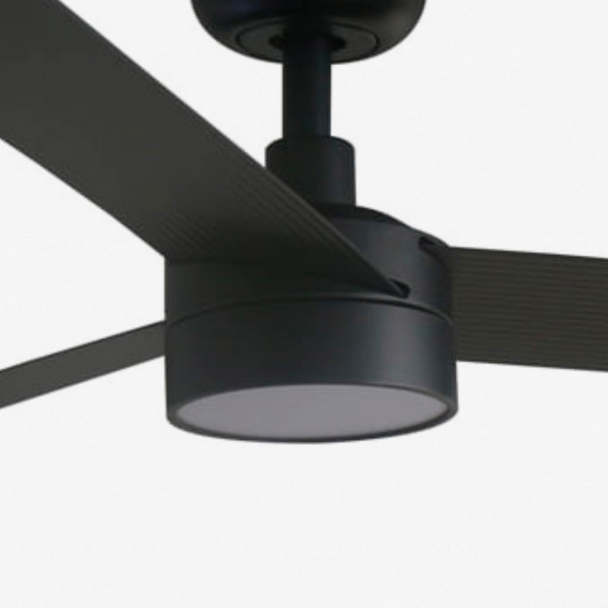 FARO 34293WT1S - LED zatemljiv stropni ventilator CRUISER XL LED/18W/230V 2700/3000/4000K, premer 160 cm, črna, Wi-Fi Tuya + daljinski upravljalnik