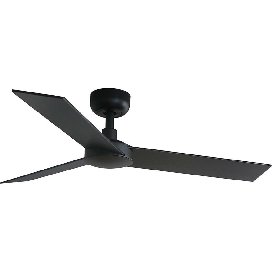 FARO 34296WT - Stropni ventilator RUDDER S črna/rjava pr. 106 cm Wi-Fi Tuya + Daljinski upravljalnik