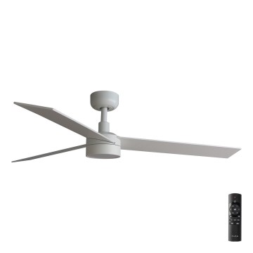 FARO 34297-1TW - LED Zatemnitveni ventilator RUDDER L LED/20W/230V 2700/4000/6500K pr. 132 cm + Daljinski upravljalnik