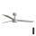 FARO 34297-1TW - LED Zatemnitveni ventilator RUDDER L LED/20W/230V 2700/4000/6500K pr. 132 cm + Daljinski upravljalnik