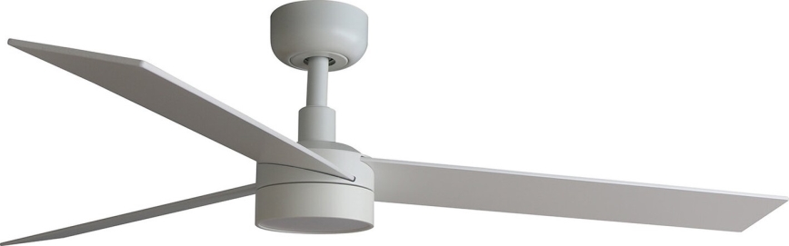 FARO 34297WT-1TW - LED Zatemnitveni stropni ventilator RUDDER L LED/18W/230V 2700/4350/6000K bela pr. 132 cm Wi-Fi Tuya + Daljinski upravljalnik