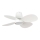 FARO 34315SWT - LED zatemnjiv stropni ventilator KLOVER S LED/20W/230V 2700/3000/4000K premer 80 cm bela Wi‑Fi Tuya + daljinski upravljalnik