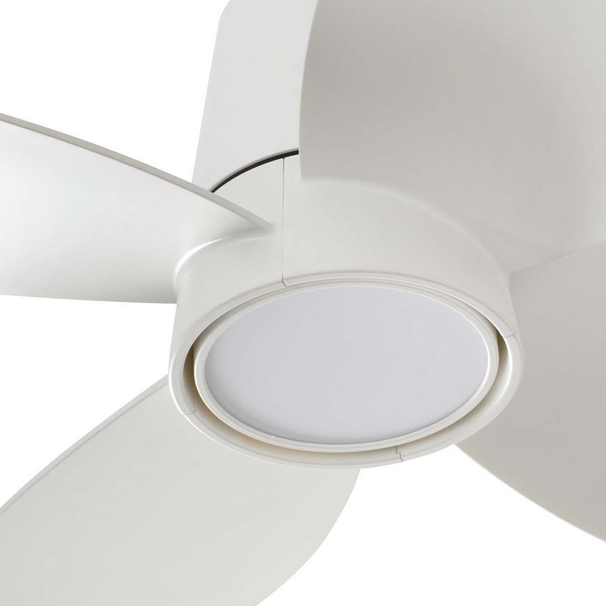 FARO 34315WT - LED Zatemnitveni stropni ventilator KLOVER TUB S LED/20W/230V 2700/4000/6500K bela pr. 80 cm Wi-Fi Tuya + Daljinski upravljalnik