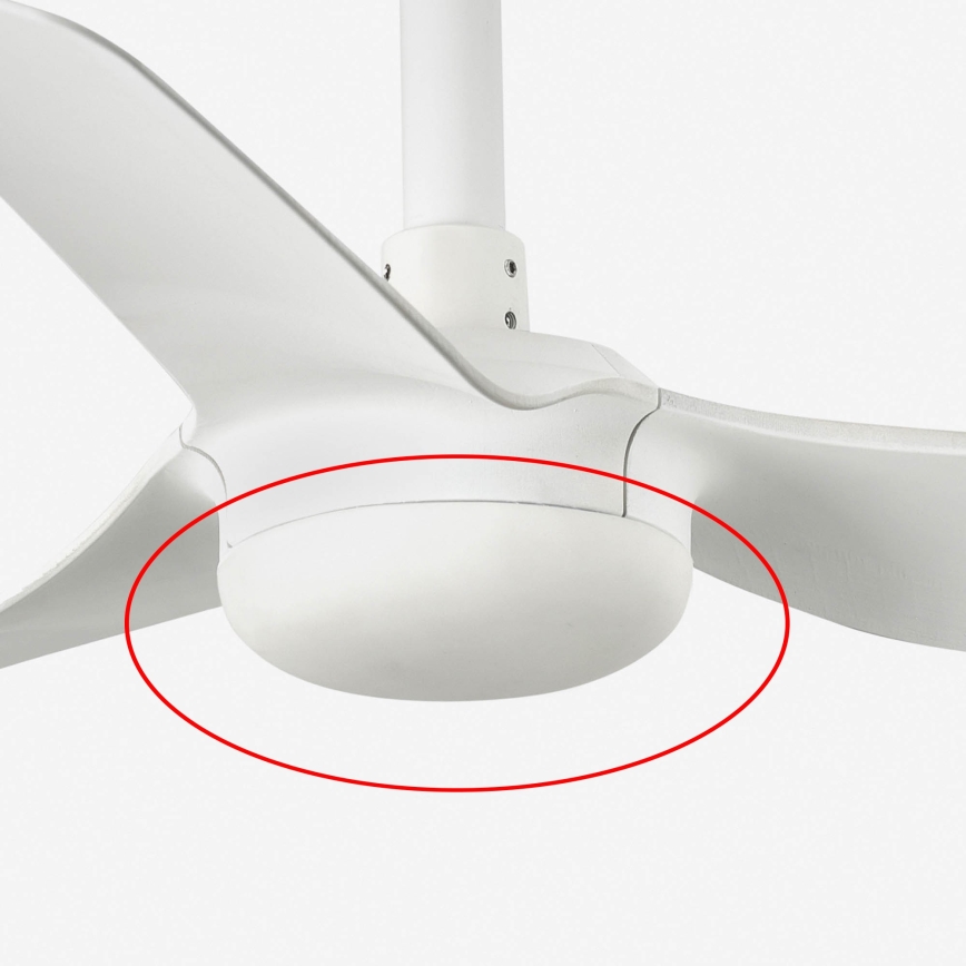 FARO 3R773 - Nadomestni pokrov za ventilator MINI PUNT, premera 12 cm, bel