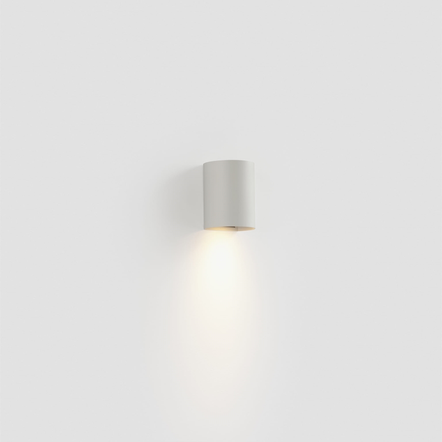 FARO 40522 - Stenska svetilka SOLE 1xGU10/8W/230V bela okrogla