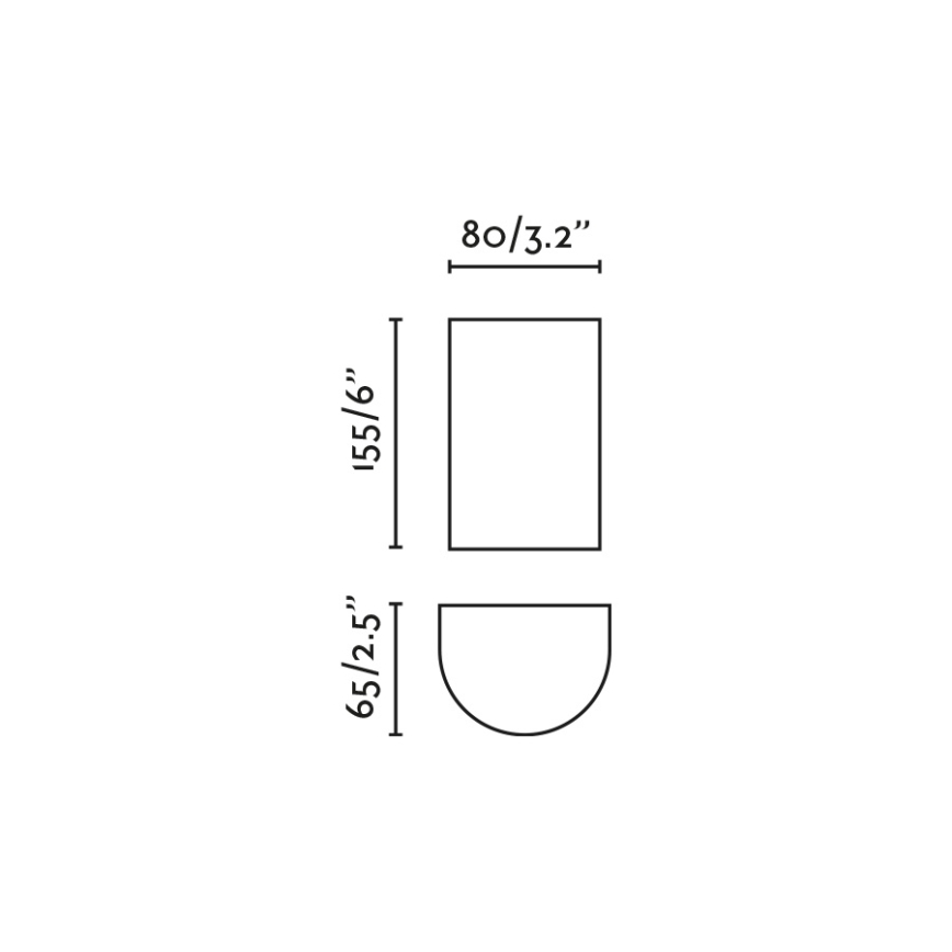 FARO 40539 - Stenska svetilka SOLE 2xGU10/8W/230V črna okrogla