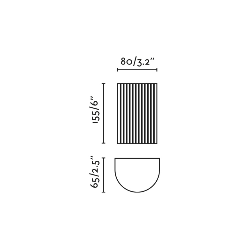 FARO 40545 - Stenska svetilka SOLE 2xGU10/8W/230V opečna valovita okrogla