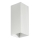 FARO 40565 - Stenska svetilka SOLE 2xGU10/8W/230V bela valovita kvadraten