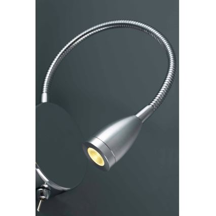 FARO 40994 - Stenska svetilka LOKE LED/3W/230V