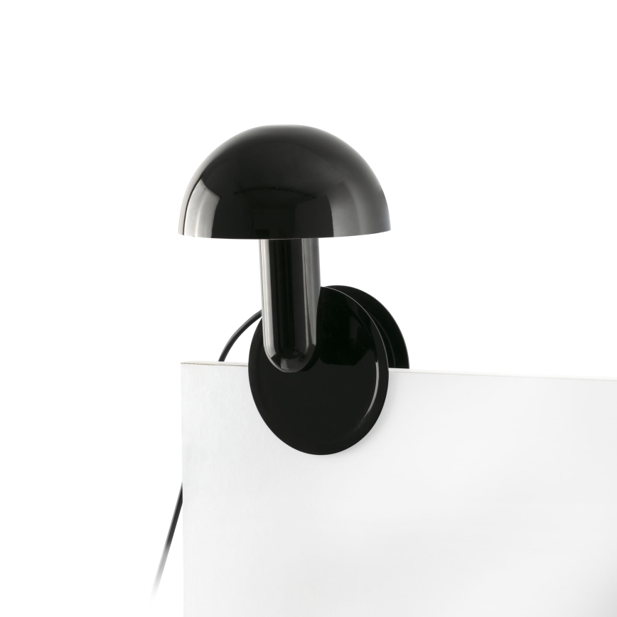 FARO 56100 - Namizna svetilka s sponko 2v1 BELA 1xE27/15W/230V črna