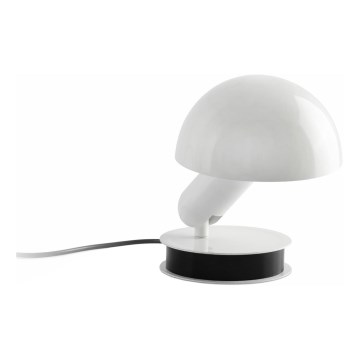 FARO 56101 - Namizna svetilka s sponko 2v1 BELA 1xE27/15W/230V bela