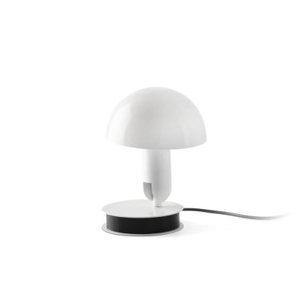 FARO 56101 - Namizna svetilka s sponko 2v1 BELA 1xE27/15W/230V bela
