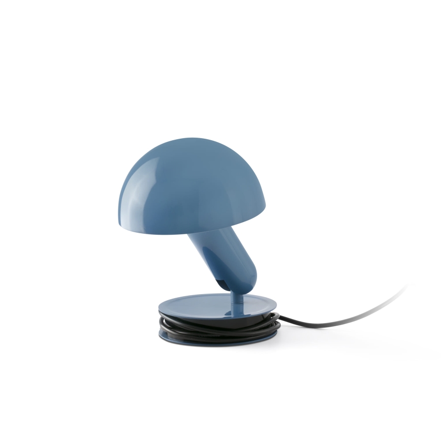 FARO 56102 - Namizna svetilka s sponko 2v1 BELA 1xE27/15W/230V modra