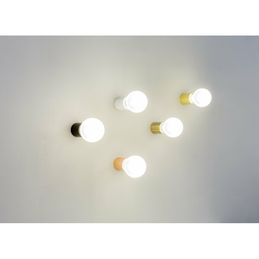 FARO 62152 - Stenska svetilka TEN 1xE27/15W/230V zlata