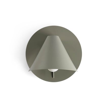 FARO 62356 - Stenska reflektorska svetilka NOON 1xE27/15W/230V zelena