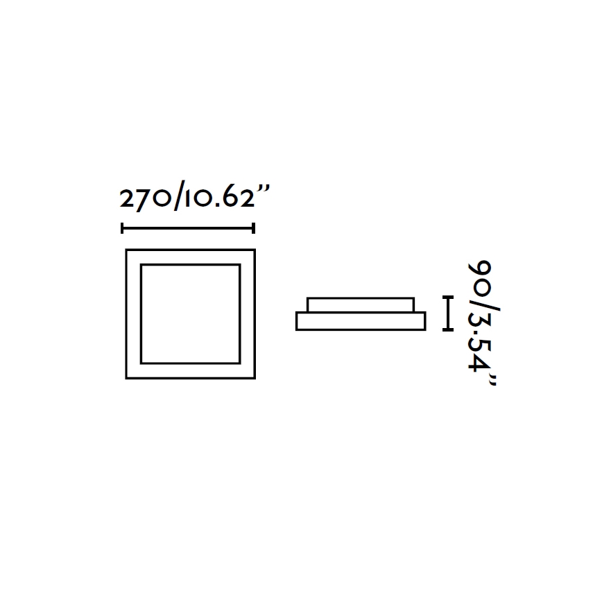 FARO 62968 - Kopalniška stropna svetilka TOLA 1 1xE27/20W/230V IP44