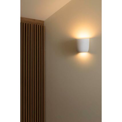 FARO 63428 - Stenska svetilka KAPPU 1xE14/7W/230V 15,8x15 cm bela