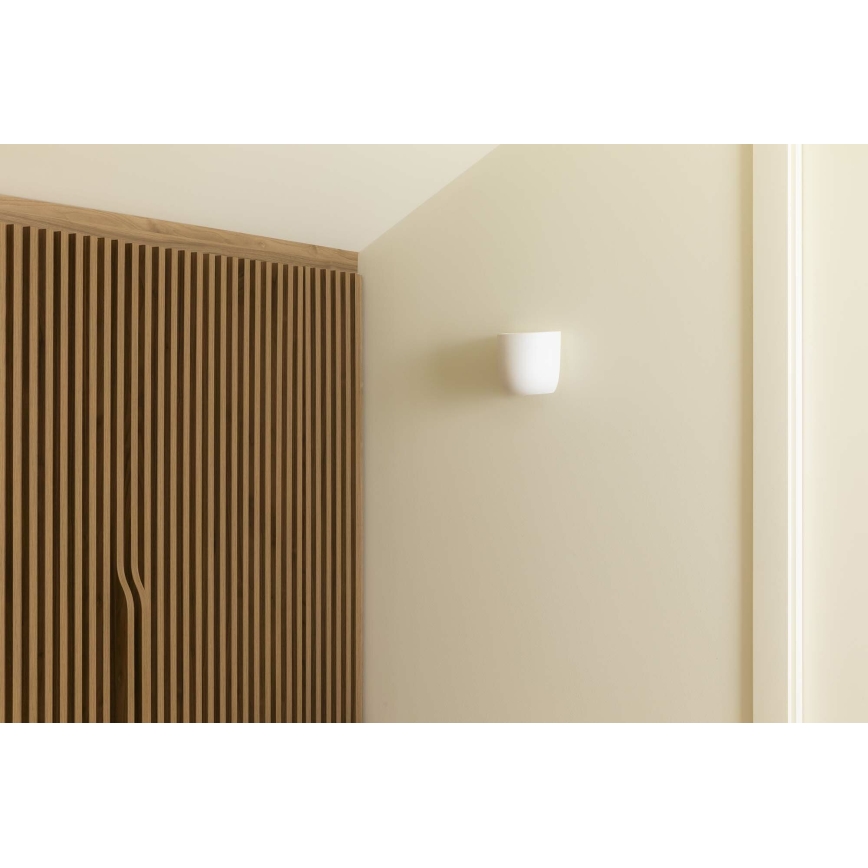 FARO 63428 - Stenska svetilka KAPPU 1xE14/7W/230V 15,8x15 cm bela