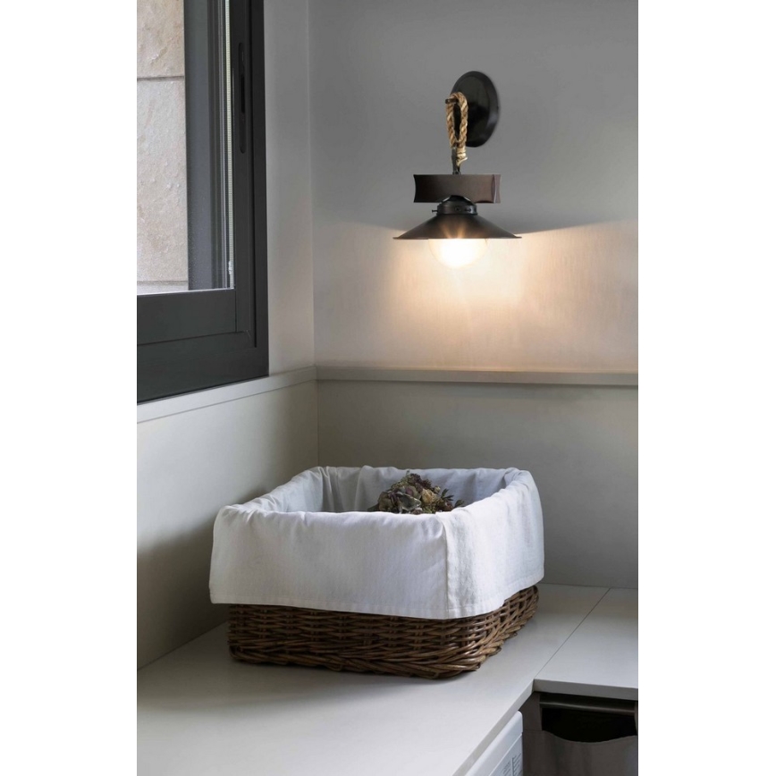 FARO 68138 - Stenska svetilka NUDOS 1xE27/60W/100-240V