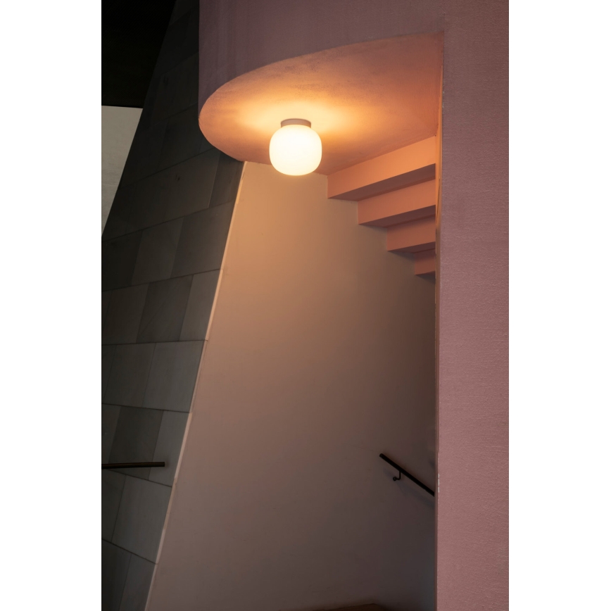 FARO 68610 - Stropna svetilka AMELIA 1xE27/15W/230V IP44 bela