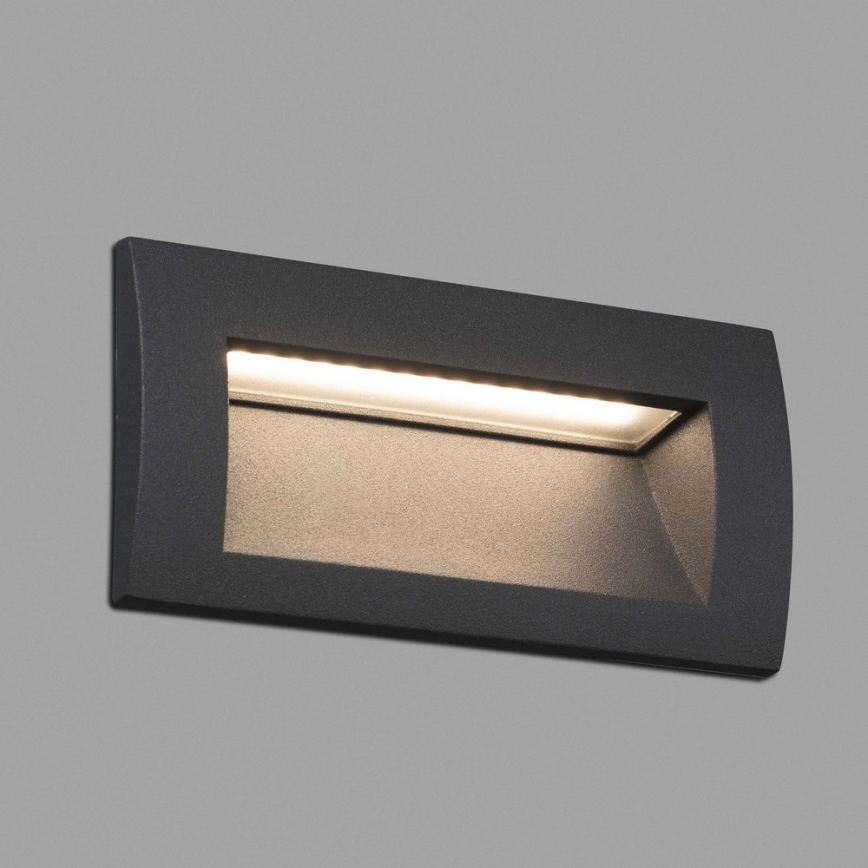 FARO 70147 - Zunanja vgradna LED svetilka SEDNA-2 LED/3W/230V IP65