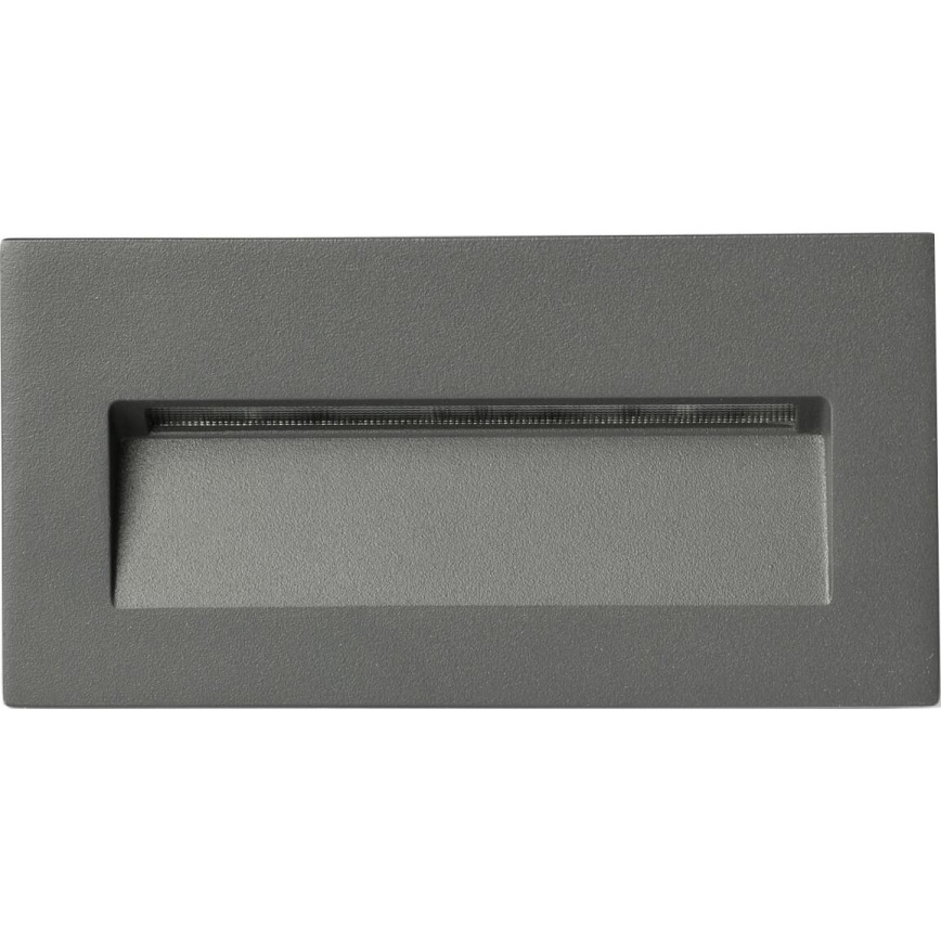 FARO 70289 - LED Vgrajena svetilka MANI LED/5W/230V 2200/2700/3200/4000K IK07 IP65 siva