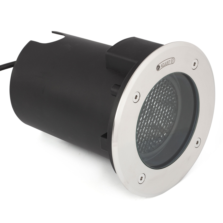 FARO 70310 - Zunanja vgradna svetilka za prevoz vozil GEISER 1xGU10/8W/230V IK08 IP67 nerjaveče jeklo