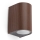 FARO 70324 - Zunanja stenska svetilka ESTELA 1xGU10/5W/230V IP65 rjava