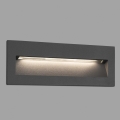 FARO 70638 - LED vgradna zunanja svetilka NAT LED/8W/230V IP65 črna