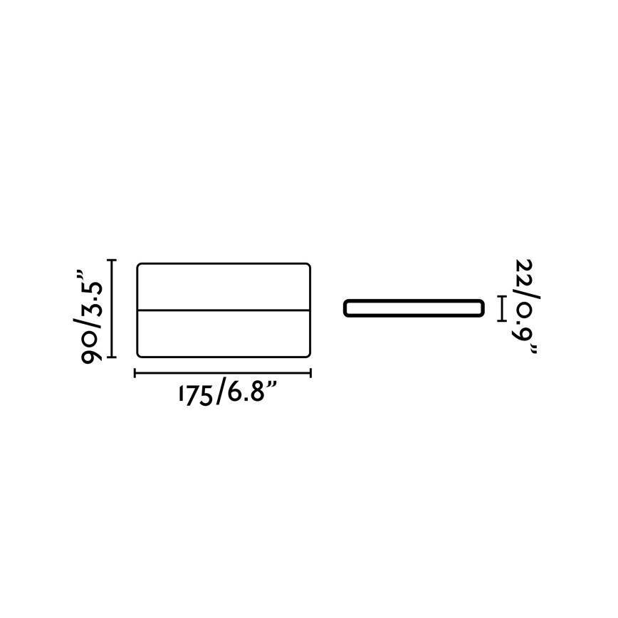 FARO 70646 - LED Zunanja stenska svetilka ADAY-2 LED/12W/230V IP54
