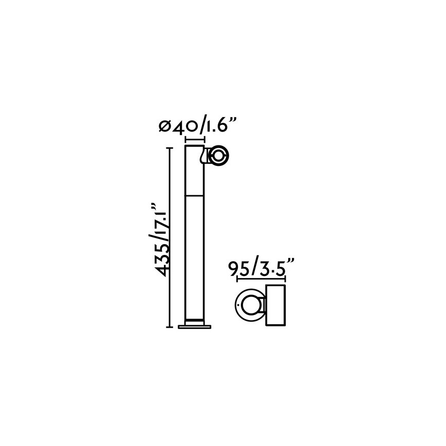 FARO 70783 - LED Zunanja svetilka SPY-2 LED/6W/230V IP65