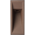 FARO 70929 - vgradna LED svetilka TIL LED/3W/24V CRI 90 IP65 rjava