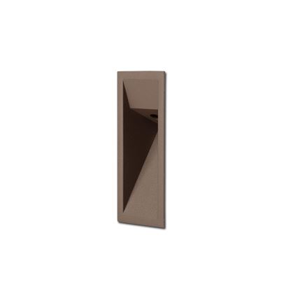 FARO 70929 - vgradna LED svetilka TIL LED/3W/24V CRI 90 IP65 rjava