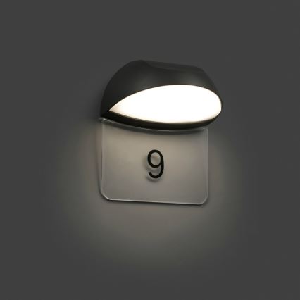 FARO 71197 - LED zunanja stenska svetilka NUM LED/7W/230V IP54