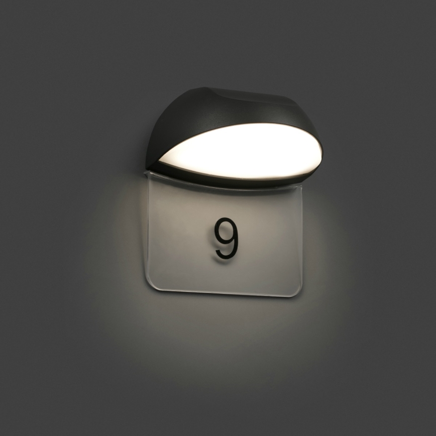 FARO 71197 - LED zunanja stenska svetilka NUM LED/7W/230V IP54