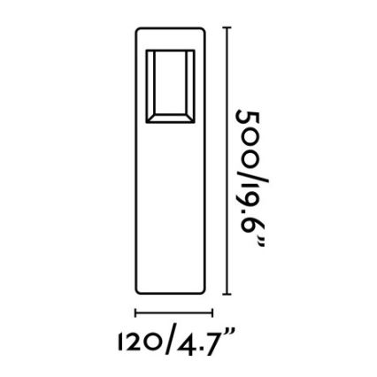 FARO 71199 - LED Zunanja svetilka NAYA LED/8W/230V IP54