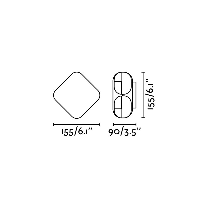FARO 71212 - LED Zunanja stenska svetilka BU-OH LED/12W/230V IP65