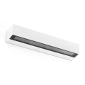 FARO 71903 - LED zunanja stenska svetilka DORO 2xLED/10W/230V IP65 bela