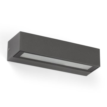 FARO 71910 - LED zunanja stenska svetilka LAKO LED/8W/230V IP65 antracit