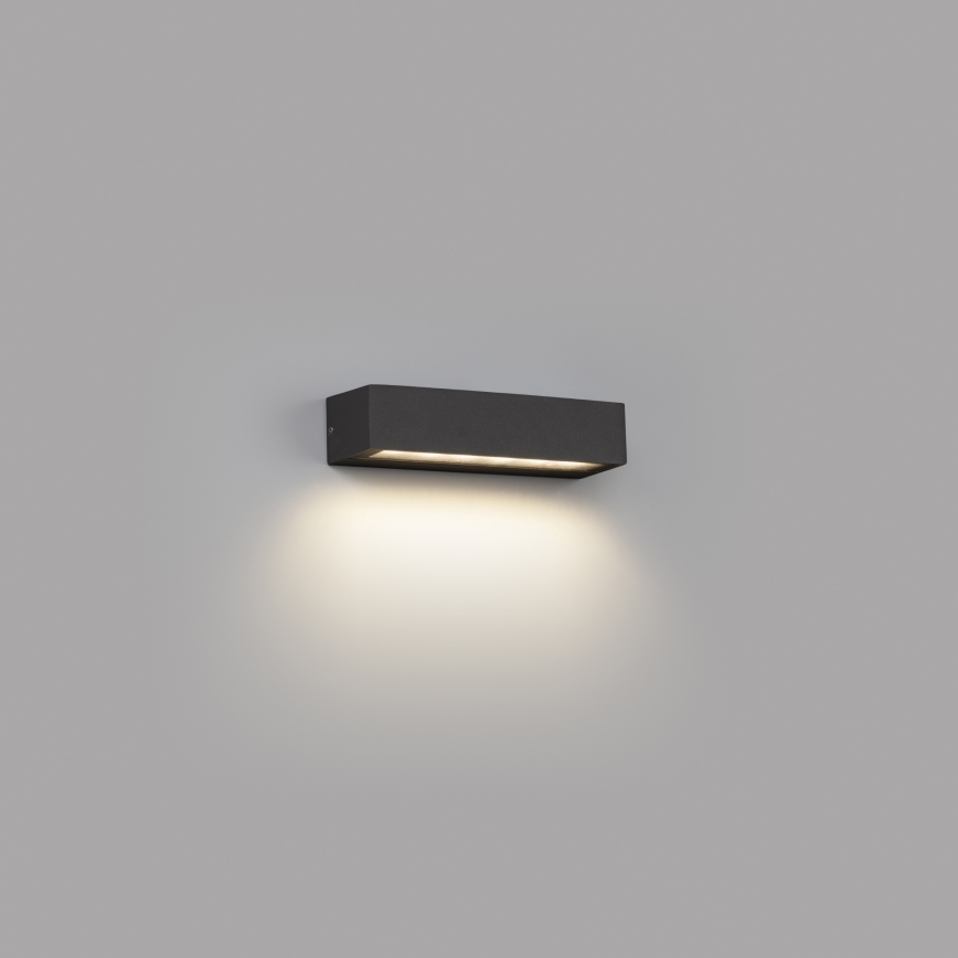 FARO 71910 - LED zunanja stenska svetilka LAKO LED/8W/230V IP65 antracit