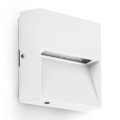 FARO 71964 - LED stopniščno svetilo DUNE LED/3W/230V 2200/2700/3200/4000K IP65, belo, kvadratno