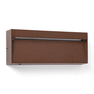 FARO 71968 - LED svetilka za stopnice DUNE LED/6W/230V 2200/2700/3200/4000K IP65 rjava, pravokotna